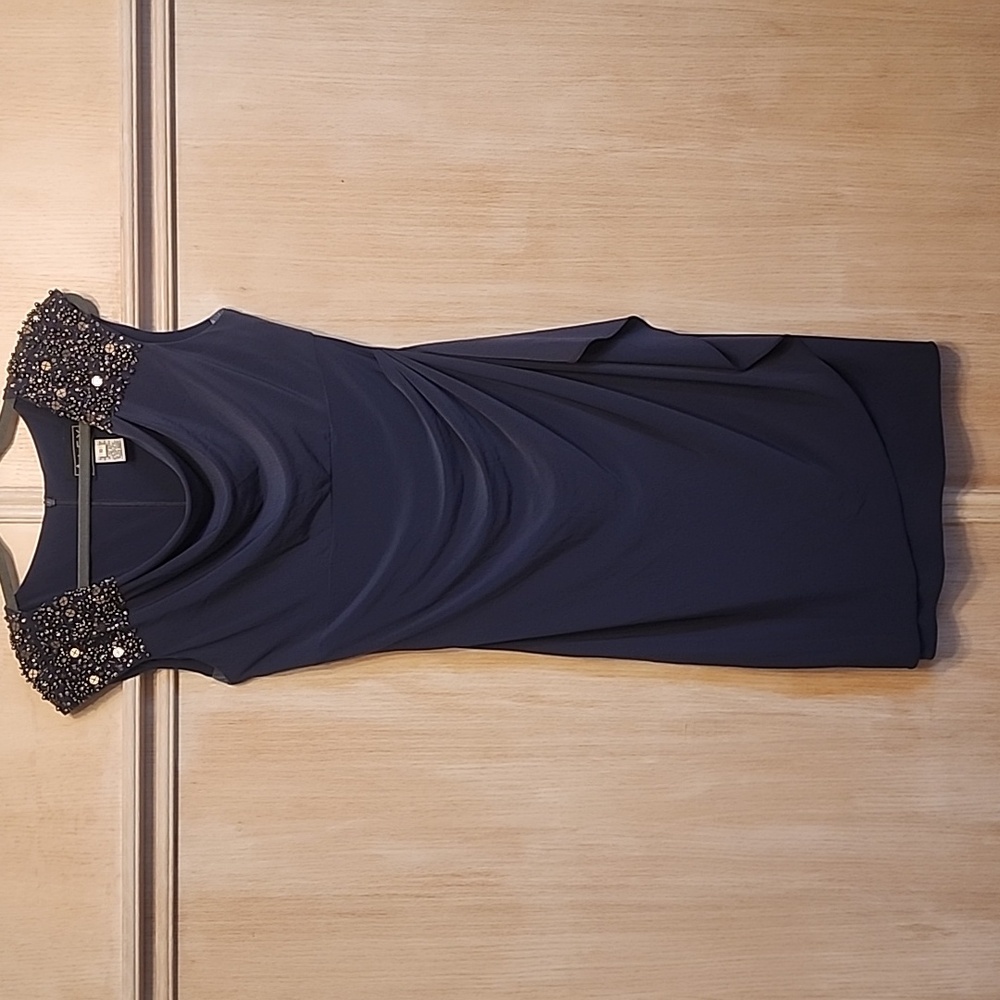 Alex Evenings Women's Graphite Gray Cocktail Dress Sz 10